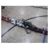 RED POLE VOLLEYBALL NET