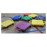 8 SCOOTER BOARDS