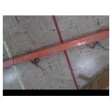 BIG HEAVY METAL POST WITH HOOKS FOR HANGING