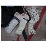 BAG OF SMALLER BALLS & SCORING NETS