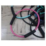 STRETCH EXCERSIZE WEIGHT BANDS/WORKOUT LOT