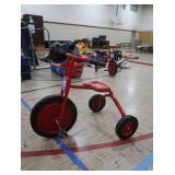 RED 'LOCO MOTION' TRICYCLE