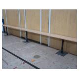 LONG WOODEN BENCH