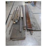 PILE OF WOOD AND TRIMS