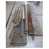 PILE OF WOOD AND TRIMS
