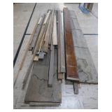 PILE OF WOOD AND TRIMS