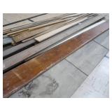PILE OF WOOD AND TRIMS