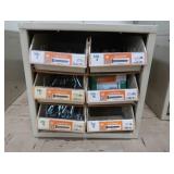 6 DRAWER METAL CABINET (FILLED)
