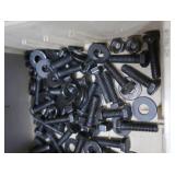 2) 6 DRAWER METAL CABINET