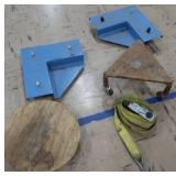 2 STEEL MOVER DOLLYS