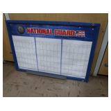 VINTAGE NATIONAL GAURD CALENDER