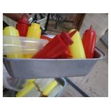 LOTS OF SQUEEZE&SERVE BOTTLES