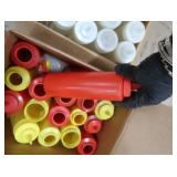 LOTS OF SQUEEZE&SERVE BOTTLES