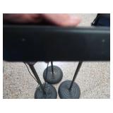 3 MICROPHONE STANDS / 3 MICROPHONES