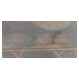 HISTORIC ANTIQUE  3~PANEL MURAL OVER 10 FEET LONG 'BLASHFIELD / SIMMONS / WALKER'