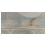 HISTORIC ANTIQUE  3~PANEL MURAL OVER 10 FEET LONG 'BLASHFIELD / SIMMONS / WALKER'