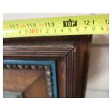 HISTORIC ANTIQUE  3~PANEL MURAL OVER 10 FEET LONG 'BLASHFIELD / SIMMONS / WALKER'