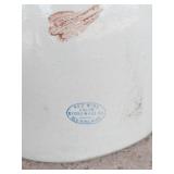 Vintage Red Wing 6-Gallon Stoneware Crock With Handles