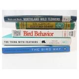 Mixed Lot of 5 Bird & Nature Books