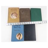 Vintage 5-Book Novel Set by Hueston, Wells & Austen