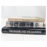 Vintage Mixed Lot of 3 Books: Morning at Jalna, Green Mansions & the Shame and the Sacrifice