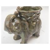 Vintage Red Wing Nokomis Elephant Planter **High Resale Value**