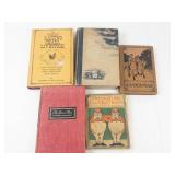 Vintage Book Mixed Lot of 5: Belanger, Irving, Pollard & Wise