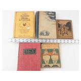 Vintage Book Mixed Lot of 5: Belanger, Irving, Pollard & Wise