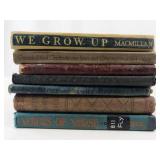 Antique School Textbooks Mixed Lot of 7