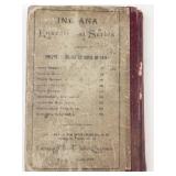 Antique School Textbooks Mixed Lot of 7