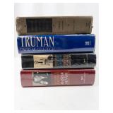 History Biography Book Lot of 4: Truman, Third Reich & Lyndon Johnson