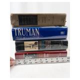 History Biography Book Lot of 4: Truman, Third Reich & Lyndon Johnson
