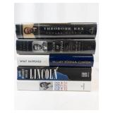 Presidential History Hardcover Book Set (Lot of 5)
