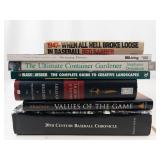 Garden, Baseball & Mystery Book Mixed Lot of 8