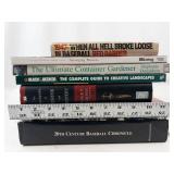 Garden, Baseball & Mystery Book Mixed Lot of 8