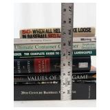 Garden, Baseball & Mystery Book Mixed Lot of 8