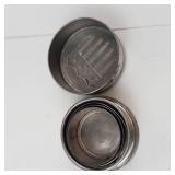Antique Collapsible Travel Cup With Union Shield Lid