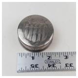 Antique Collapsible Travel Cup With Union Shield Lid