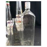 Vintage Assorted Liquor Bottles & Decanters Mixed Lot
