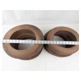 Wooden Hat Forms (Lot of 6)