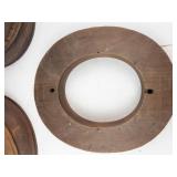 Wooden Hat Forms (Lot of 6)