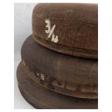 Wooden Hat Forms (Lot of 6)
