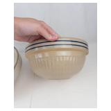 Vintage Stoneware Mixing Bowls (Lot of 2)