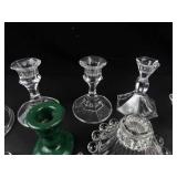 Mixed Lot Glass Candle Holders & Votives