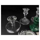 Mixed Lot Glass Candle Holders & Votives