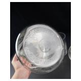 Glass Bowls & Clear Glass Lamp Mixed Lot