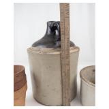 Terracotta Pots, Crock & Stoneware Jug Mixed Lot of 5
