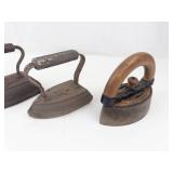 Antique Sad Irons (Lot of 4)