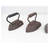 Antique Sad Irons (Lot of 4)