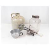 Vintage Kitchen Item Assortment (4 Pieces)